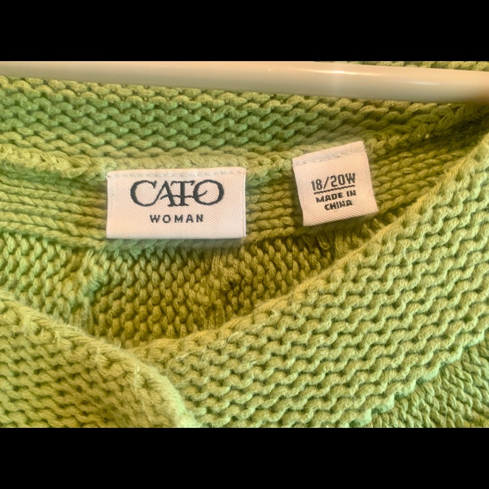 Knit Green Sweater